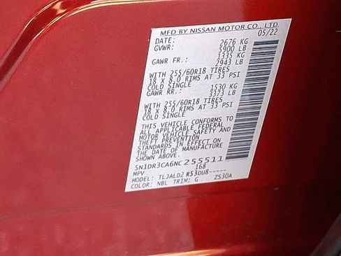 Used 2022 Nissan Pathfinder SL image 29