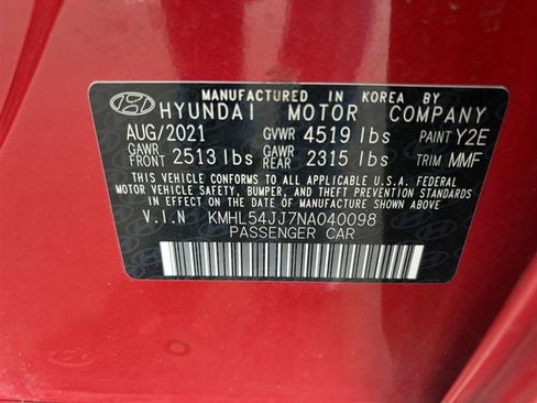 Used 2022 Hyundai Sonata Limited FWD image 17
