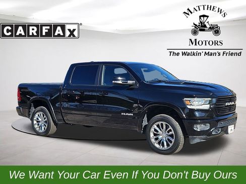 Used 2022 RAM 1500 Laramie w/ Sport Appearance Package image 1