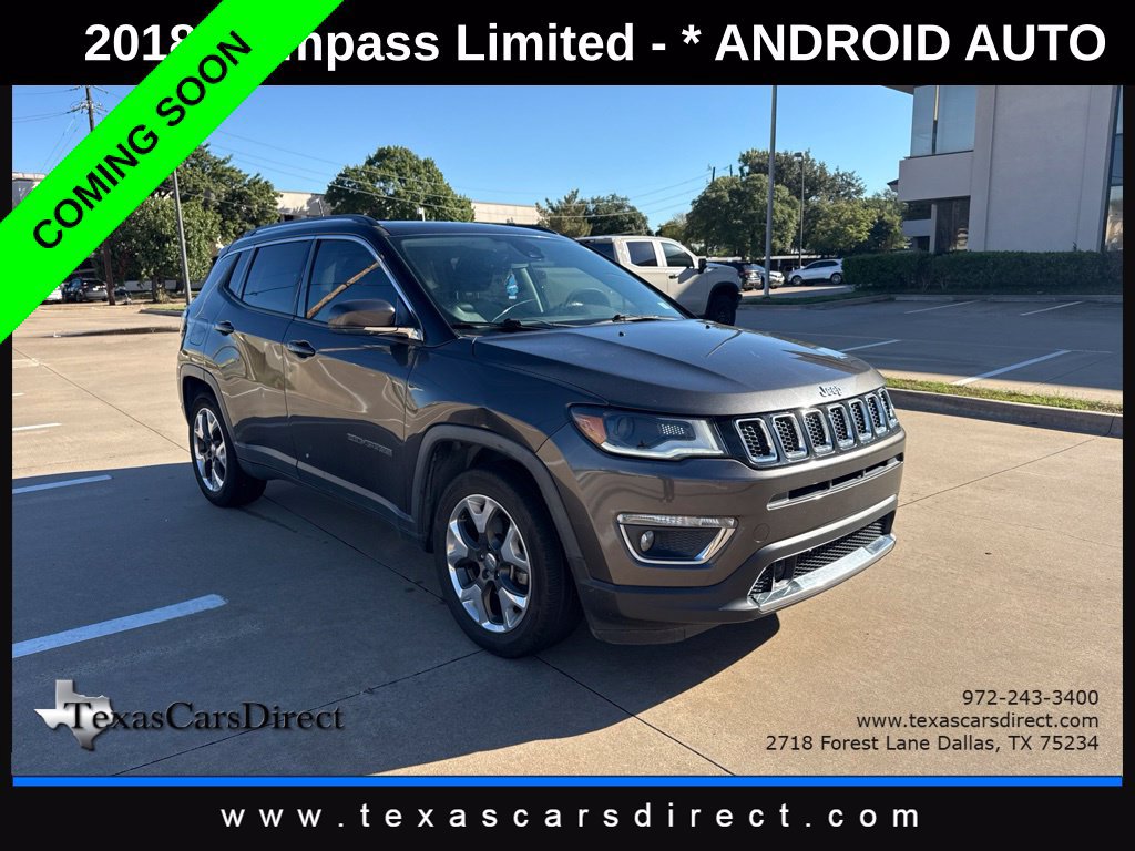 Used 2018 Jeep Compass Limited w/ Navigation Group FWD image 3