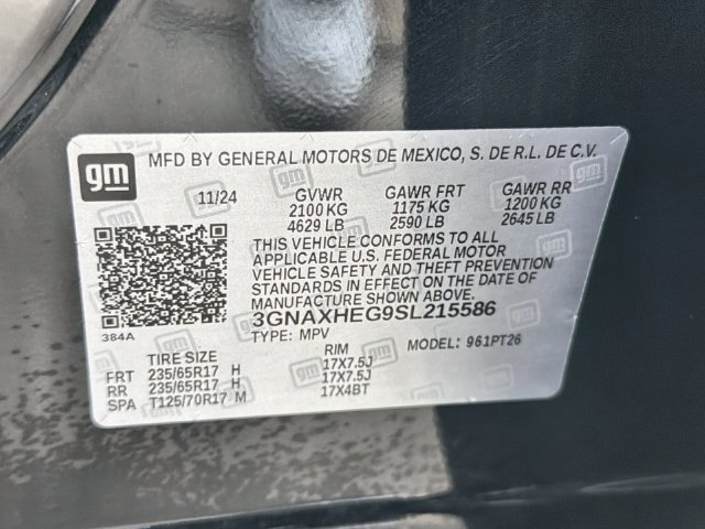 Certified 2025 Chevrolet Equinox LT w/ Convenience Package II FWD image 33