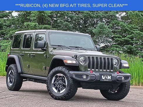 Used 2022 Jeep Wrangler Unlimited Rubicon w/ Cold Weather Group AWD/4WD image 1