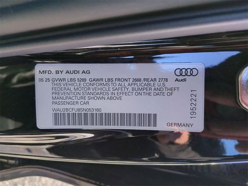 Used 2025 Audi A5 2.0T Premium Plus Sedan w/ Premium Plus image 26