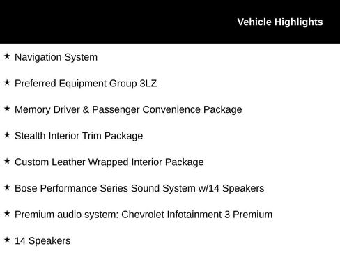New 2025 Chevrolet Corvette E-Ray w/ Stealth Interior Trim Package image 9