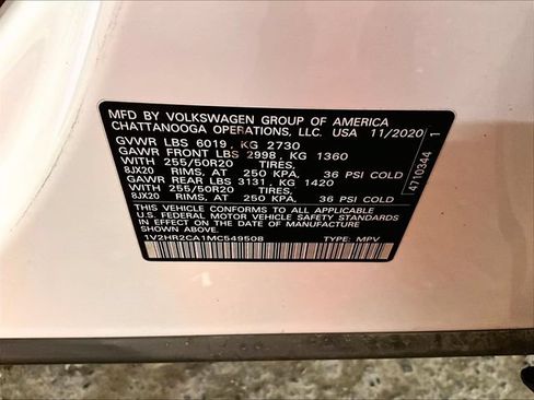 Used 2021 Volkswagen Atlas SE AWD/4WD image 35