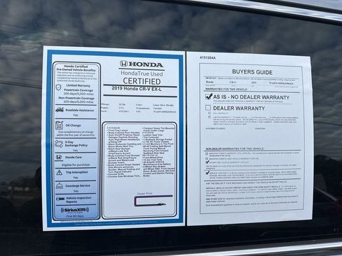 Certified 2019 Honda CR-V EX-L image 11