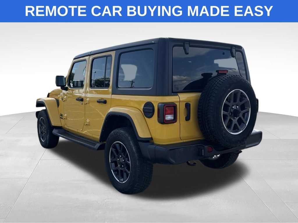 Used 2021 Jeep Wrangler Unlimited Sahara AWD/4WD image 7
