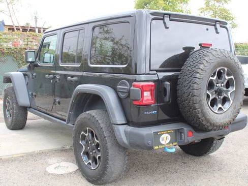 Used 2022 Jeep Wrangler Unlimited Rubicon 4xe w/ Steel Bumper Group AWD/4WD image 3