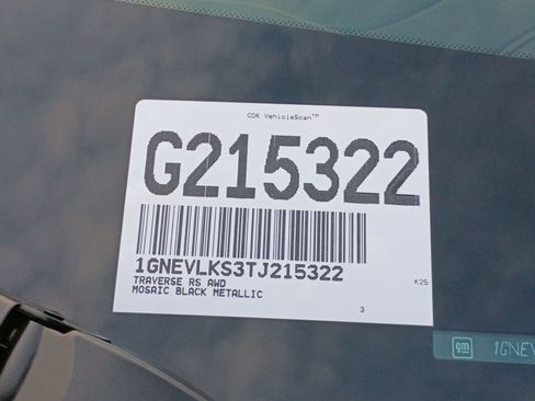 New 2026 Chevrolet Traverse RS image 27