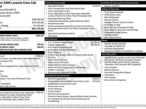 Used 2014 RAM 3500 Laramie w/ Convenience Group image 33