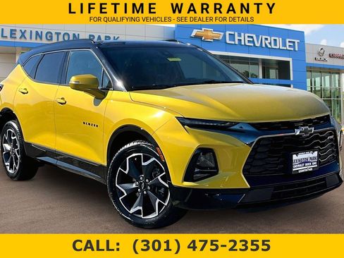 Used 2022 Chevrolet Blazer RS w/ Driver Confidence II Package FWD image 1