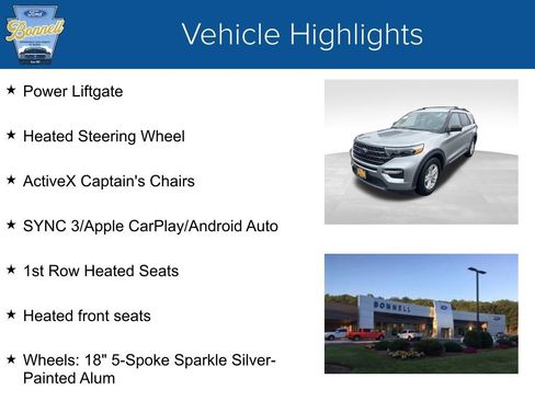 Used 2021 Ford Explorer XLT w/ Equipment Group 202A image 7