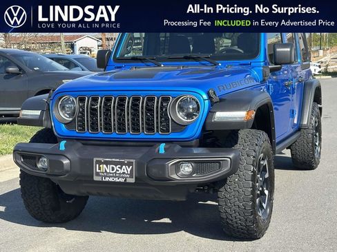 Used 2024 Jeep Wrangler Unlimited Rubicon 4xe image 4