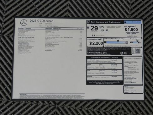 Certified 2025 Mercedes-Benz C 300 Sedan image 9