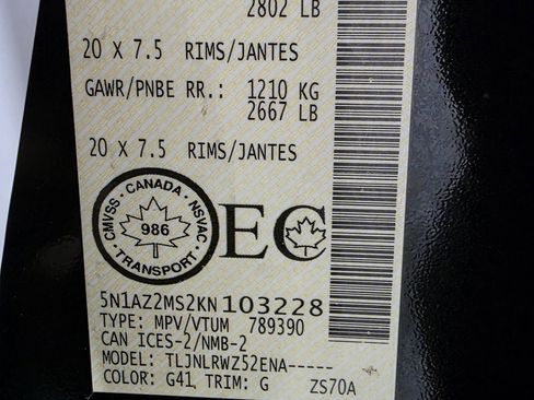 Used 2019 Nissan Murano SL image 43