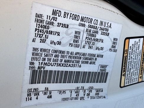 Used 2003 Ford Explorer Limited image 25