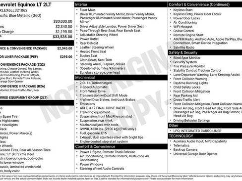 Used 2020 Chevrolet Equinox LT FWD image 3