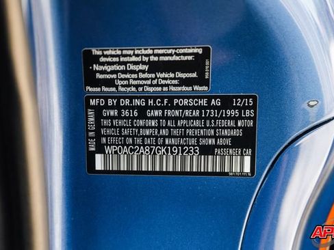 Used 2016 Porsche Cayman GT4 image 89