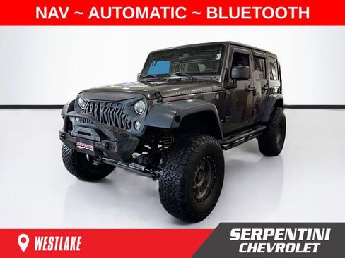 Used 2016 Jeep Wrangler Unlimited Rubicon w/ Connectivity Group AWD/4WD image 1