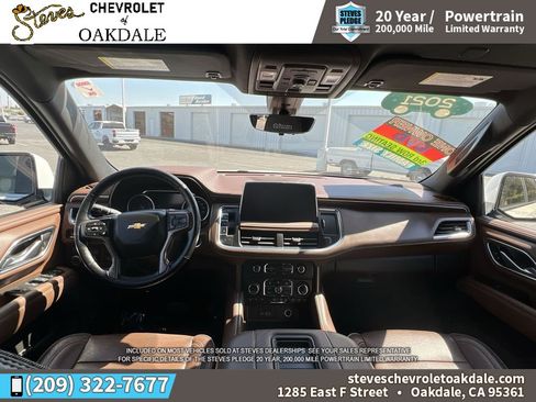 Certified 2021 Chevrolet Tahoe High Country AWD/4WD image 25