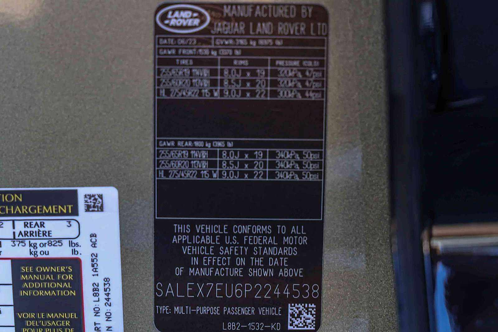 Used 2023 Land Rover Defender 110 X AWD/4WD image 29