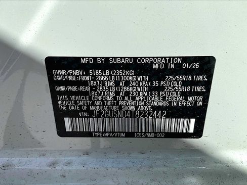 New 2026 Subaru Crosstrek 2.5i Limited image 19