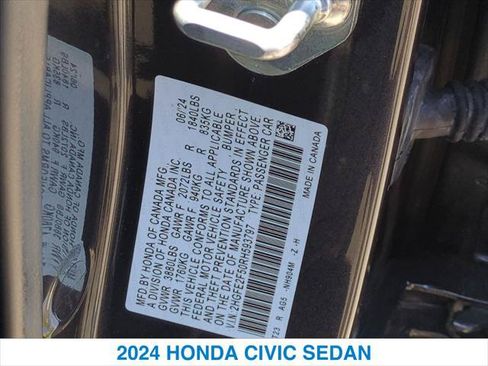 Certified 2024 Honda Civic Sport image 26