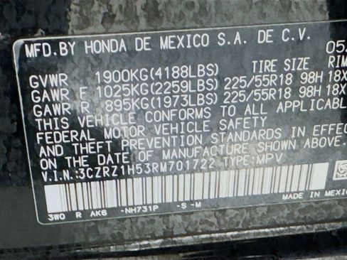 Used 2024 Honda HR-V Sport image 37