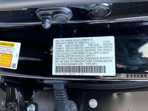 Used 2022 Honda Pilot Special Edition image 33