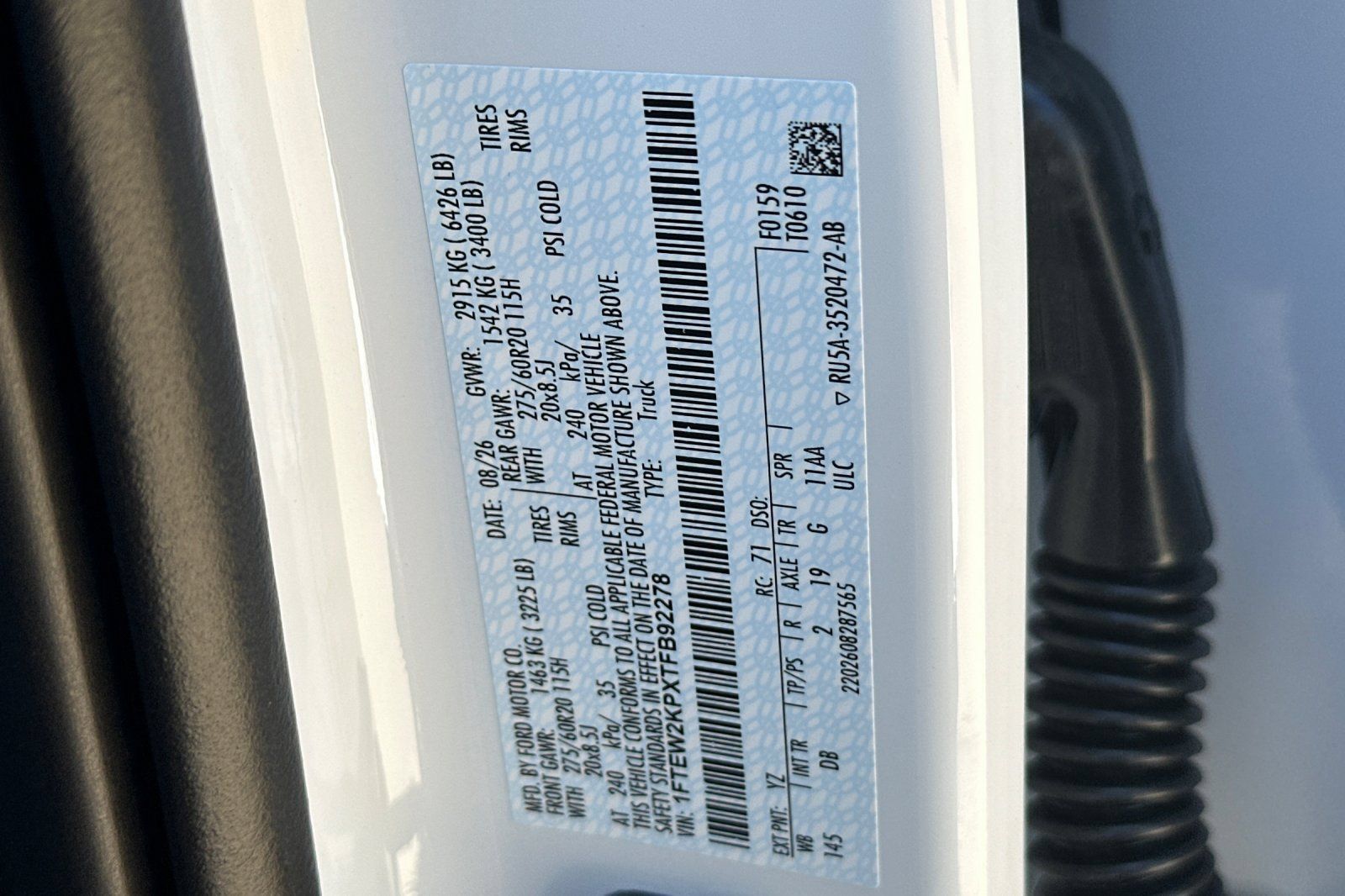 New 2026 Ford F150 STX w/ Equipment Group 200A RWD image 26