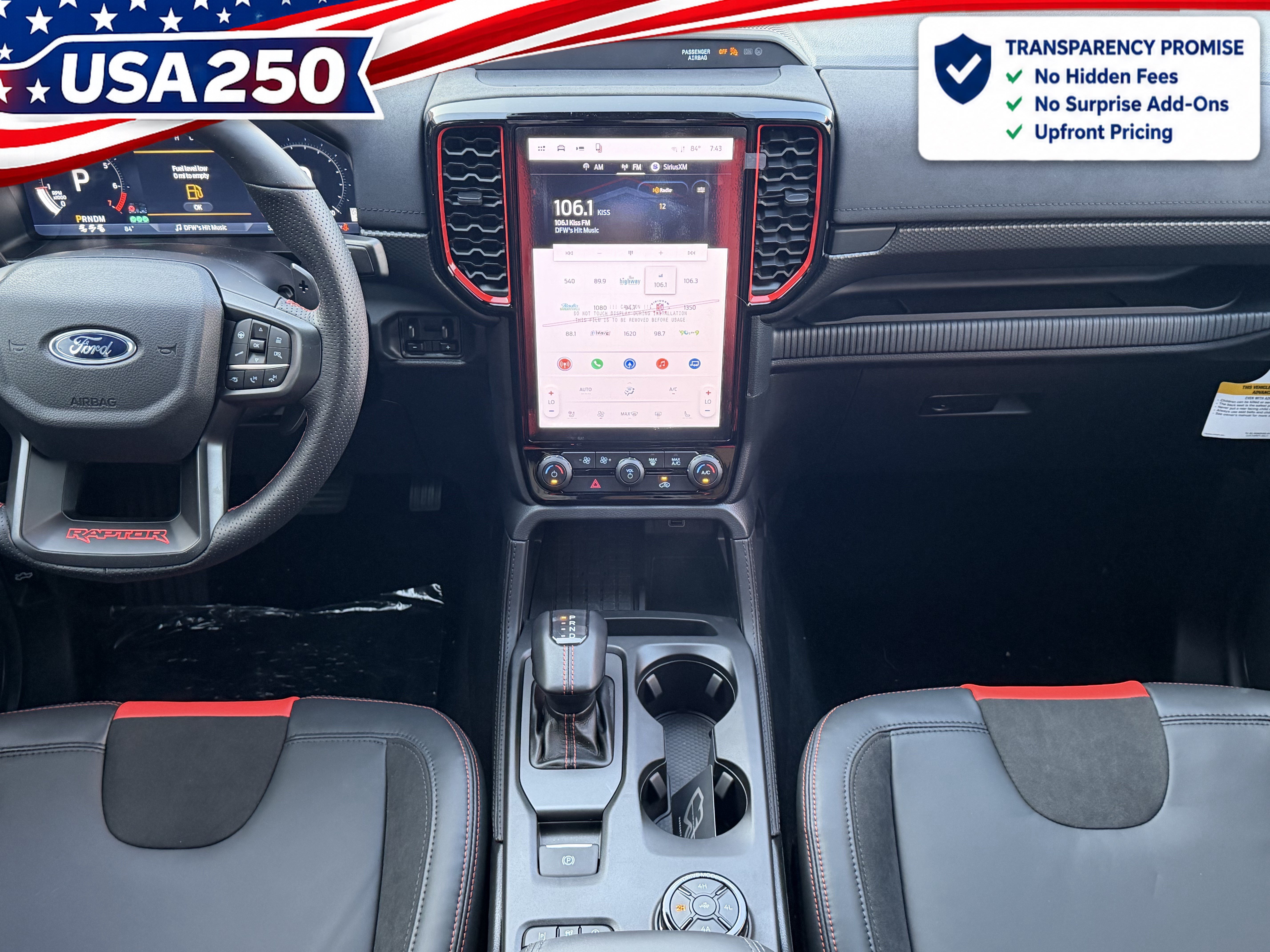 New 2026 Ford Ranger Raptor AWD/4WD image 14