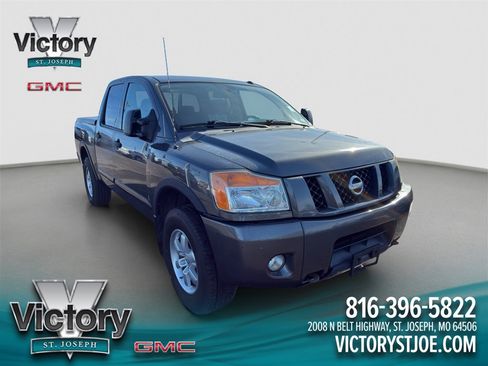 Used 2010 Nissan Titan PRO-4X w/ Pro-4x Premium Utility Pkg image 1