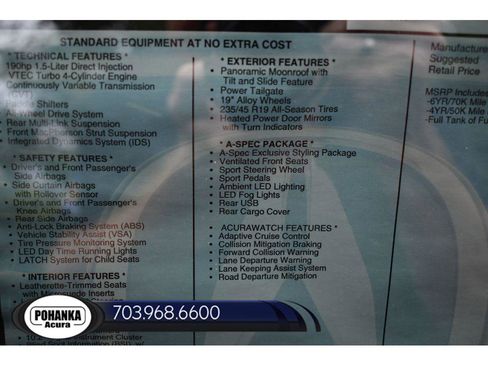 New 2025 Acura ADX A-Spec image 37