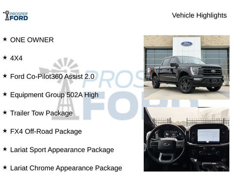 Used 2021 Ford F150 Lariat w/ Equipment Group 502A High image 5