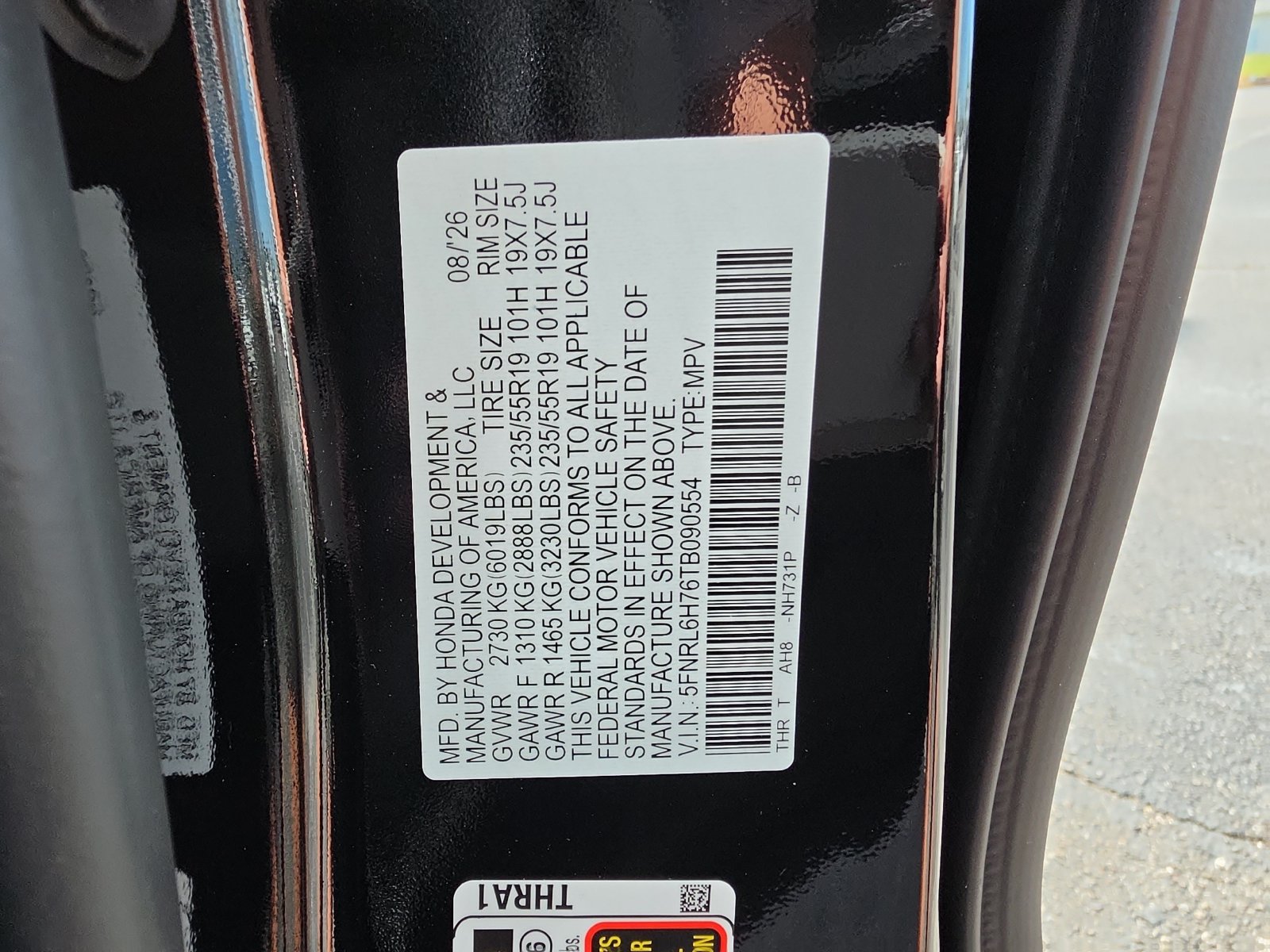 New 2026 Honda Odyssey Sport-L image 30