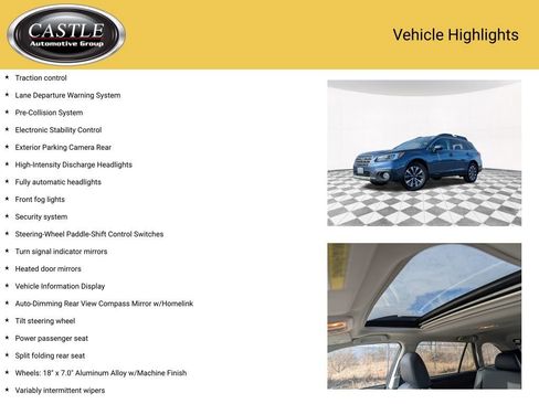 Used 2016 Subaru Outback 3.6R Limited image 7