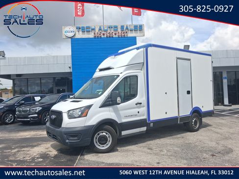 Used 2022 Ford Transit 350 w/ Upfitter Package RWD image 1