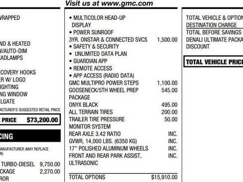 Used 2023 GMC Sierra 3500 Denali w/ Denali Ultimate Package image 2