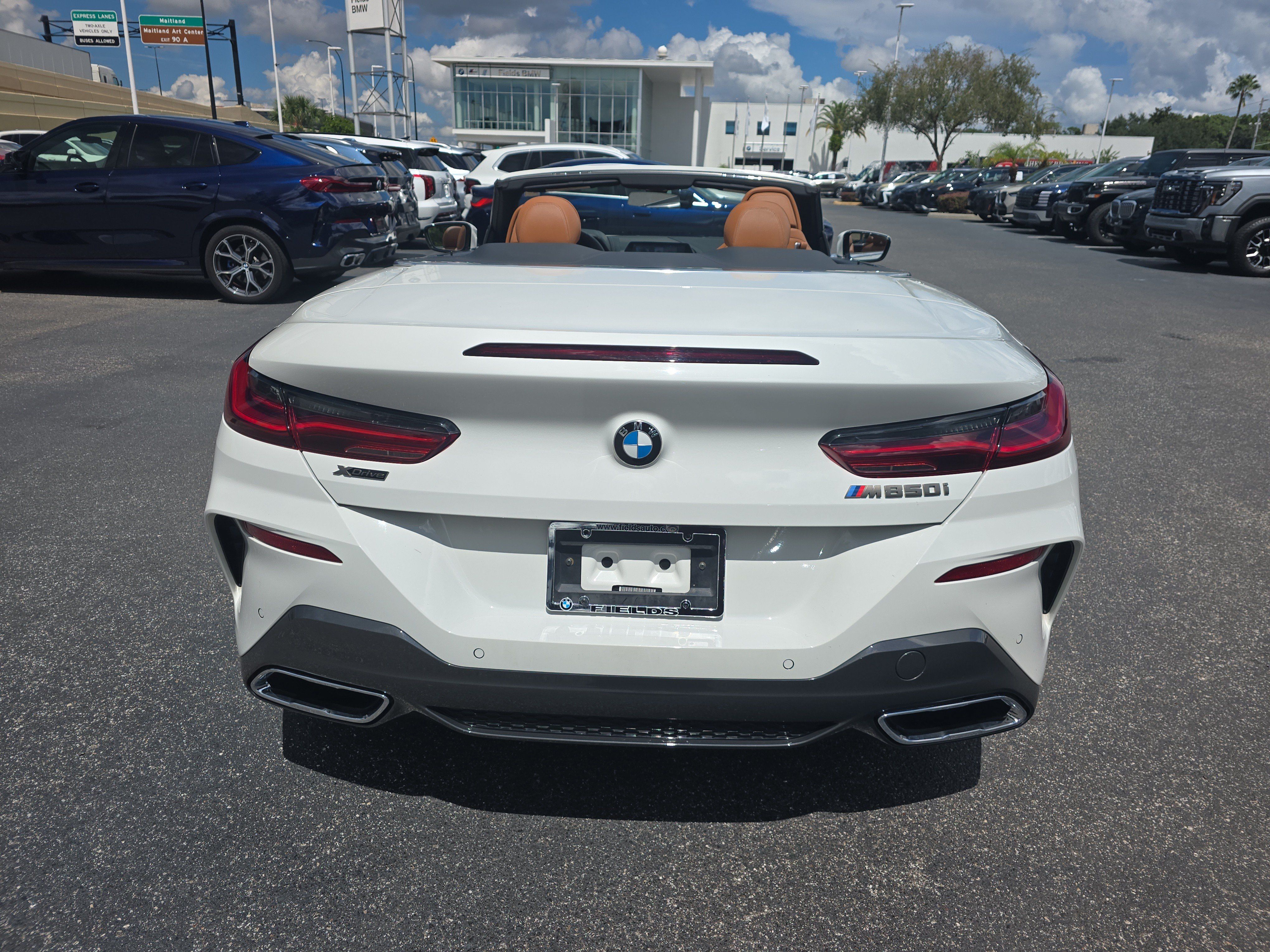 Used 2019 BMW M850i xDrive Convertible w/ Driver Assistance Package AWD/4WD image 3