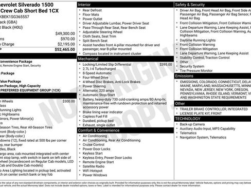 New 2025 Chevrolet Silverado 1500 Custom image 18