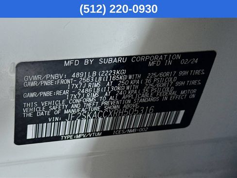 Used 2024 Subaru Forester Premium AWD/4WD image 41
