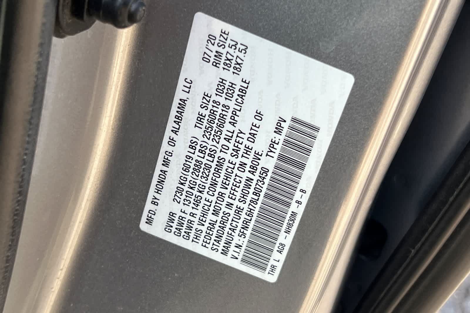 Used 2020 Honda Odyssey EX-L image 35