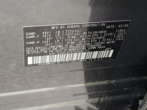 New 2026 Subaru Forester Touring AWD/4WD image 47