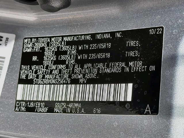 Used 2022 Toyota Highlander XLE AWD/4WD image 27