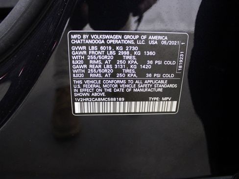 Used 2021 Volkswagen Atlas SE image 47