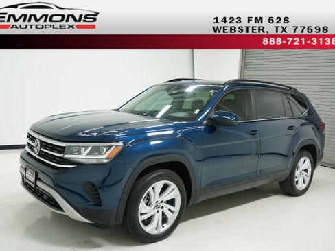 Used 2021 Volkswagen Atlas SE w/ Panoramic Sunroof Package image 1