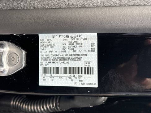 New 2026 Lincoln Nautilus Reserve AWD/4WD image 29