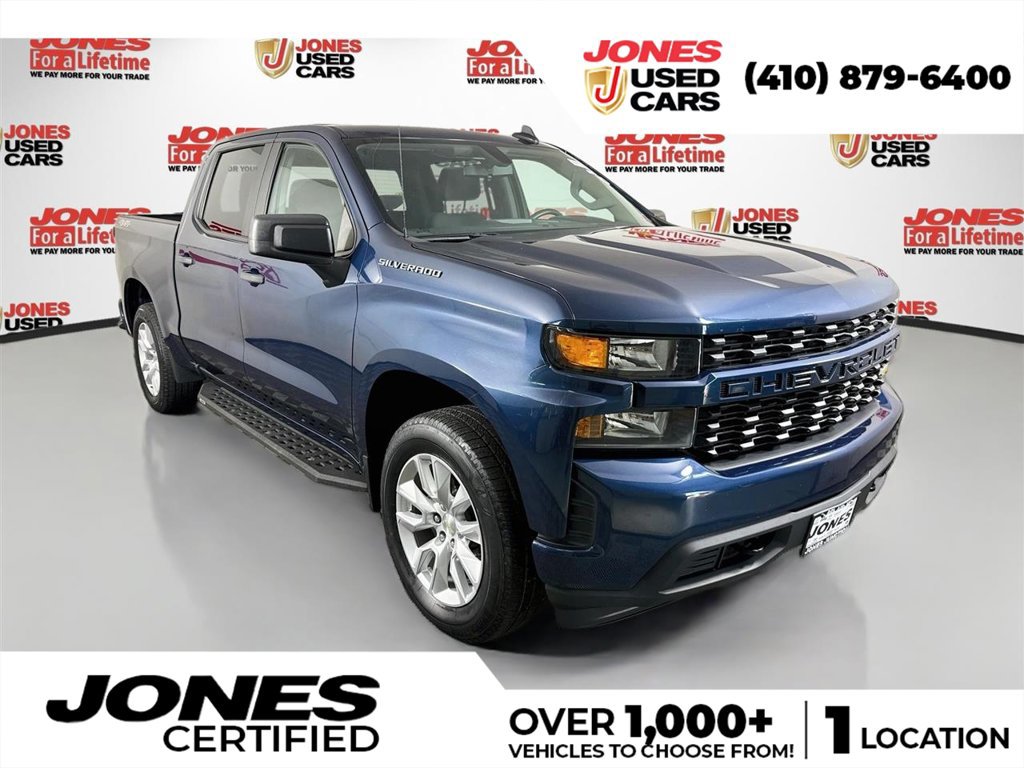 Used 2021 Chevrolet Silverado 1500 Custom AWD/4WD image 1