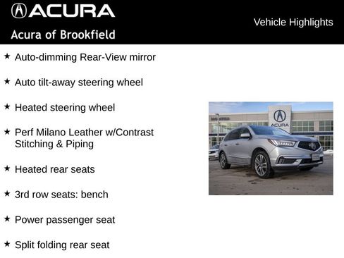 Used 2017 Acura MDX SH-AWD w/ Advance Package image 20