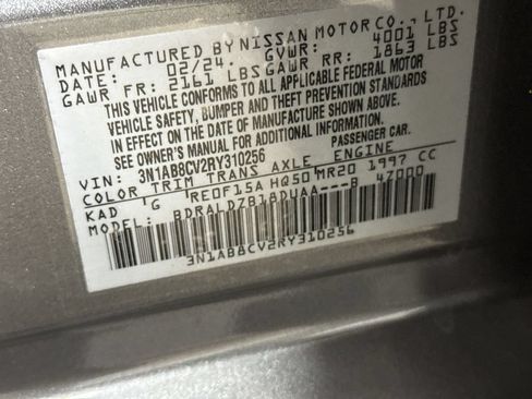 Used 2024 Nissan Sentra SV w/ All-Weather Package FWD image 27